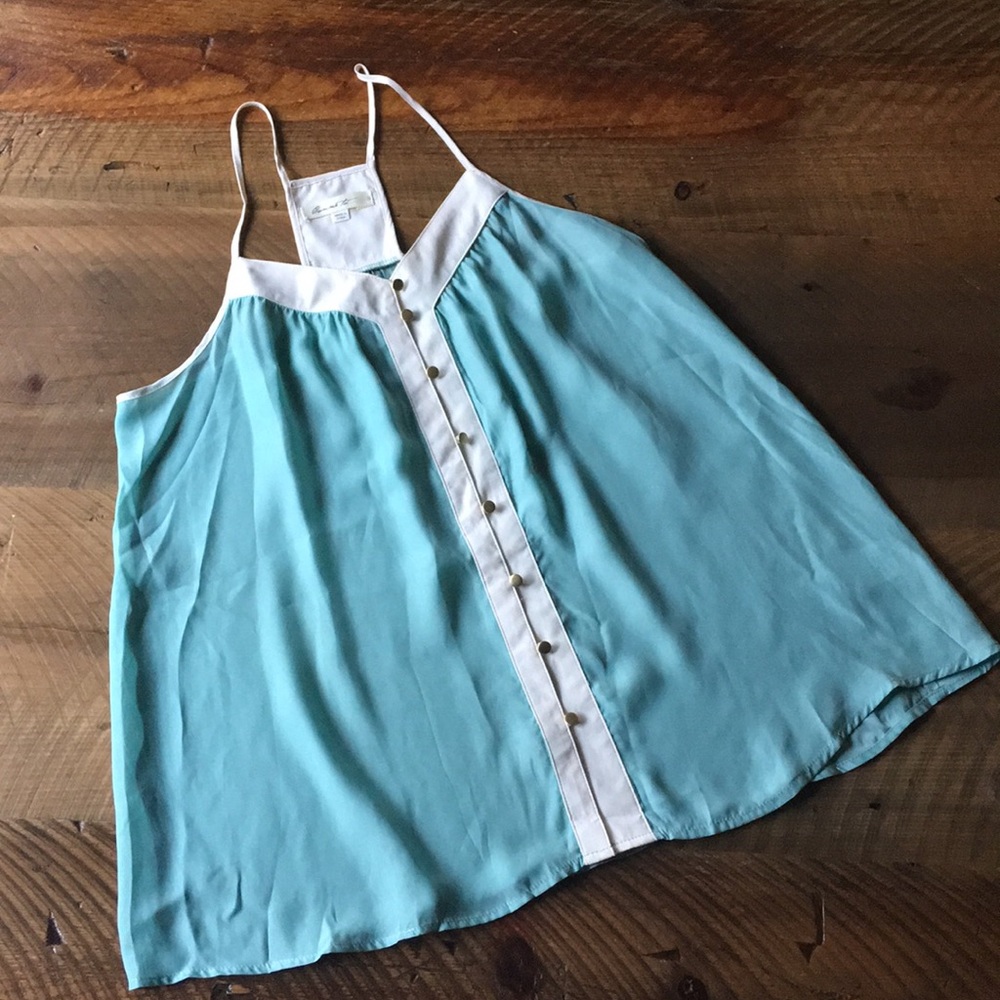 *NWOT* Comme Toi Anthropologie Button Up Camisole
